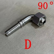 유압호스 고압 Metric M10-42 유압 콘 호스 엔드 withold 유형 튜브 고압 피팅 6-25mm 가시 조인트 커넥터, 06 D bend_02 6MM to M12x1.5