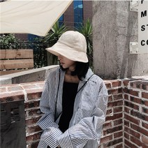 린다르 여성 와이어챙 모자 벙거지