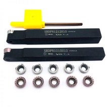 SRDPN CNC 외부 공구 홀더 SRDPN1010H10 SRDPN1212H10 보링 바 RPMT10T3MO RPMW1003MO 카바이드 인서트, SRDPN1212H10_RPMT 10T3MO KT703