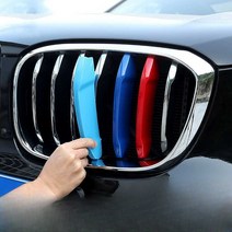 bmw 엠블럼 액세서리 셀프튜닝 용품 키드니 클립, 9.14-17 모델 5 시리즈