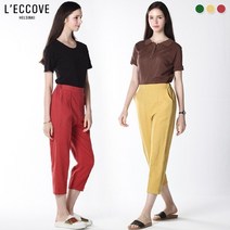 [레코브(LECCOVE)] 핀턱 린넨 블랜디드 슬랙스 (택가격:59800원)