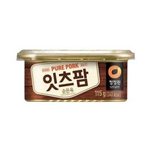 청정원 맛있는밑반찬 잇츠팜 통조림 햄 순돈육 추천 자취 캠핑음식 간단한요리 간편식 115g, 21개