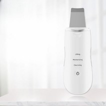 아쿠아필링기 워터필링기 갈바닉 아쿠아필 기계 삭피기 스킨스크러버, 클래식 화이트