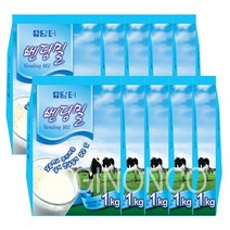 담터 벤딩밀 1kg (자판기용)무배 덕용 전지분유, 10개