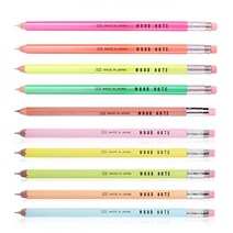 키타보쉬 연필형 샤프 목재샤프 W-300R, 파스텔노랑 / W-300R-PYE