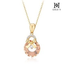 골드앤 18K 글램업 목걸이 콤비/(1617462)