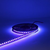 5V 12V 24V UV Led 스트립 블랙 라이트 5050 395-405nm 수족관 형광등 네일 다이오드 리본 보라색 테이프 램프, 03 DC 12V 60LEDS-M_02 1m