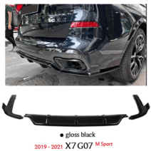 프론트 립 리어 디퓨저 BMW G07 X7, warrior black rear