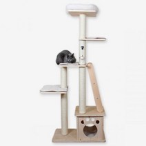 원목 캣타워 고양이타워 방석 매트포함 캣타워책장 공간박스캣타워, 쿠팡 1, 쿠팡 본상품선택