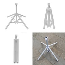 간편 접이식 철제 파라솔받침대 사각 파라솔거치대 회사워크샵 야외용 대학생엠티