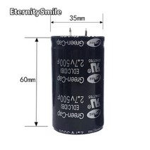 슈퍼 캐패시터 500F 패러 드 커패시터 27V 3560mm 스루 홀 범용 500F27V 2 피트, 01 2.7V 500F