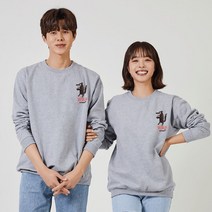 키밍 늑대 캐릭터 wolf 맨투맨 후드티 그래픽