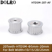 타이밍 풀리 호환 HTD 5M 20T 20Teeth 5M-20T 16mm/21mm 너비 톱니 벨트 5/6/8/10/12/14/15mm CNC 기계 용 보어 기어, 20mm, For belt width 10mm