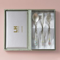 리한 한국도자기리빙 쥬쥬 은수저 어린이 3P세트 80%/25돈, 선택완료, 단품없음
