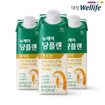 대상웰라이프 뉴케어 당플랜 당뇨환자영양식, 200ml, 60개