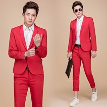 남성 무대복 495# 신형 스튜디오 양복 사회자 무대 컬러 슬림 뉴타임즈 Z