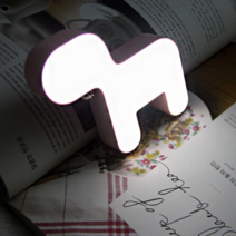 오너클랜 은은한 조명 조명등 강아지 인테리어 무드등 조, 단일 본품