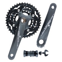 GOODTASTE 부품 알루미늄 CNC 경량 크랭크 세트 산악 자전거 MTB 탄소강 70 체인 휠 포함 축 BCD04 3 정제, GT-431J-4C