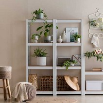 홈던트하우스 틈새 철제 선반 4단, 홈던트하우스 선반 500x300x1200 4단 블랙