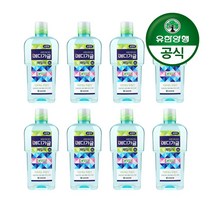 유한양행 덴탈케어 메디가글 순한맛 패밀리 민트향, 1L, 8개