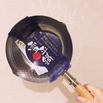 요시카와편수냄비 편수냄비 요시카와 스테인리스 스테인레스 요시카와편수냄비 아이카타 인덕션 가벼운 스텐 라면 라면냄비, 1, 유리 뚜껑이 있는 18cm 스노우 팬