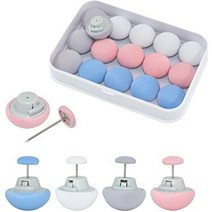 Reashed 16 pcs 이불 고정 클립 이불 클립 침구 홀더 핀 패스너 얇은 두꺼운 이불 용 버섯 원형 고정 클립 담요 시트 침대 스커트 쿠션 커튼 (블루 + 핑크 + +