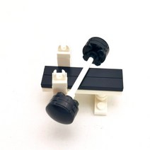 레고 호환 블럭 MOC 시티 하우스 빌딩 블록 부품 크리에이터 가구 DIY 친구 액세서리 어린이 선물용 장난감 조립, [24] weightlifting