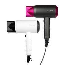 FORLG LGA-UV3500 원적외선 LED 헤어드라이어, 블랙