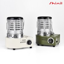 신일전자 캠핑용 가스난로 SCG-1400W 휴대용 낚시 야외, 카키