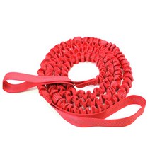 수레 트레일러 웨건 오토바이 자전거 트레일러 로프 부모-자녀 풀 삼각형 견인 롭, 04 red, 1개