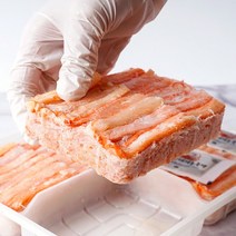 [오초록] 국내산 붉은대게 살 1kg(모듬 살) / 홍게 모둠살 다리살 몸통살, 1개