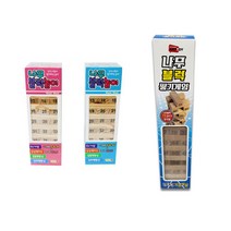 어린이 나무 블럭 젠가놀이 나무쌓기 도미노 장난감 어린이집 교구 놀이학습, 10000젠가