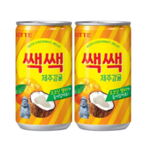 롯데칠성음료 쌕쌕 제주감귤 음료, 180ml, 30개