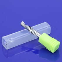 판넬절단기 알루미늄 CNC 공구 용 6mm 단일 플루트 밀링 커터 카바이드 본드 엔드 라우터 비트 복합 패널, 02 2Pcs 6x17x50L