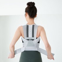 멜킨스포츠 멜킨 바른핏 어깨 허리 목 교정 체형 바른자세 리얼핏 밴드, 리얼핏_바른자세밴드_코튼블랙 M