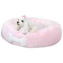 아페토 반려견 스텐다드 도넛방석, 핑크