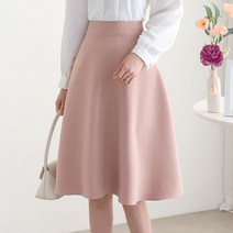 모리스커밍홈 베이직 후레아 미디 스커트 M2302SK027A