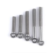 아이볼트 앙카 고리 링 아이너트 스텐 서스 철 M4 M5 M6 M8 M10 M12 M16 5pcs 미터법 스레드 윙 힌지 나사 아이 볼트 스터드 굴절 식 앵커 볼트 pvc 앵커, m8 5개, 70mm