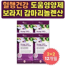 할머니 생신 선물 콜레스테롤 에좋은 보라지 영양제 90대 80대 70대 60대 50대 40대 30대 20대 혈행 개선 중성지방 낮추는법 도움 낮은 HDL LDL 감마리놀렌산