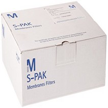 EMD Millipore S-Pak HAWG047S6 Mixed Cellulose Ester Sterile Filter Membrane 0.45µm Pore Size 47mm, 0.45µm Pore Size, 47mm Filter, White