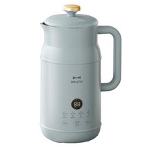 믹서 분쇄기 핸드 블랜더BRUNO-미니 두유 메이커 600ML 식품 블렌더 가정용 기숙사 1-3 쌀 페이스트 끓는, 02 파란_01 220V-240V