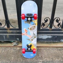 롱보드 스케이트보드 크루져보드 어린이 만화 스케이트보드 24 인치 메이플 우드 더블 로커 데크 스케이트 보드 4 륜 롱보드 60x15cm 데크, 일곱 고양이