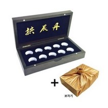 10환 공진단 상자 + 보자기 세트, 혼합색상, 4세트