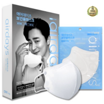 라이브잇 에어데이즈보건용마스크씨타입(KF94)(대형), 화이트, 60개, 10개입