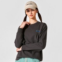 아키클래식 NC해운대 오버핏 포인트 롱슬리브 티셔츠 어반그레이 남녀공용