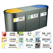 텀브굿즈 재활용 분리수거 표찰 포맥스 안내문 표지판, 폐형광등