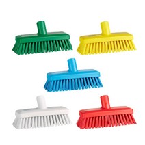 작은 바닥솔 헤드 바닥청소 타일벽 트렌치 225mm, 하드, 빨강