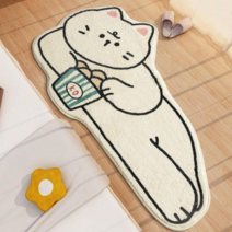 슈가제니 귀여운 동물 프린팅 인테리어 미니 러그 발매트