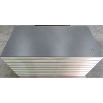 준불연 외부단열마감재 시멘트보드+준불연 스티로폼 122T부터 다양한 두께 크기 노콘 공장가공 /SIP구조단열패널, 고밀도연회색, 중부1지역222T, 1200*2400