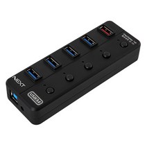 UH305 5포트 usb 리더기 차량usb포트 usb젠더 usb허브전원어댑터 usb허브외장하드 멀티usb포트3.0